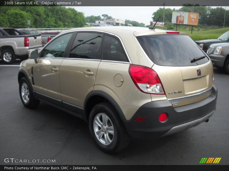 Golden Cashmere / Tan 2008 Saturn VUE XE
