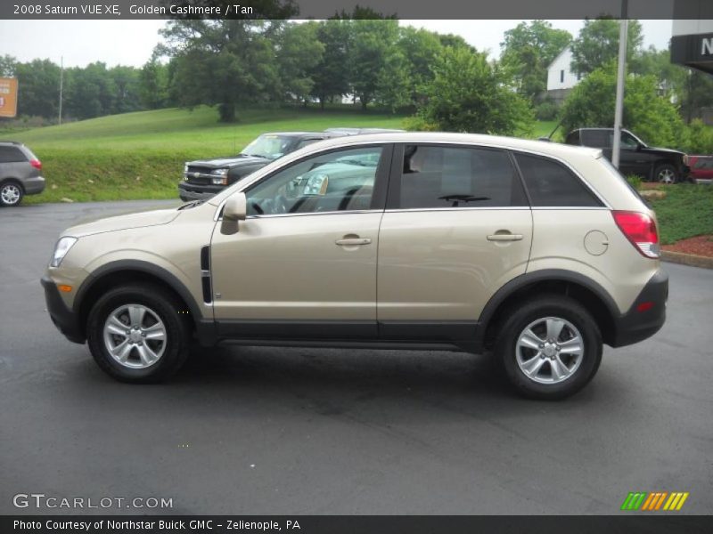 Golden Cashmere / Tan 2008 Saturn VUE XE
