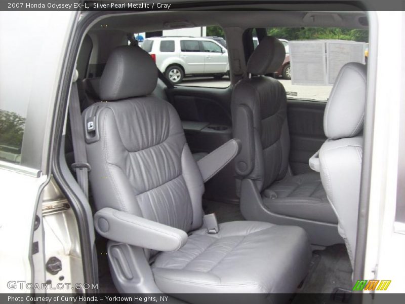Silver Pearl Metallic / Gray 2007 Honda Odyssey EX-L