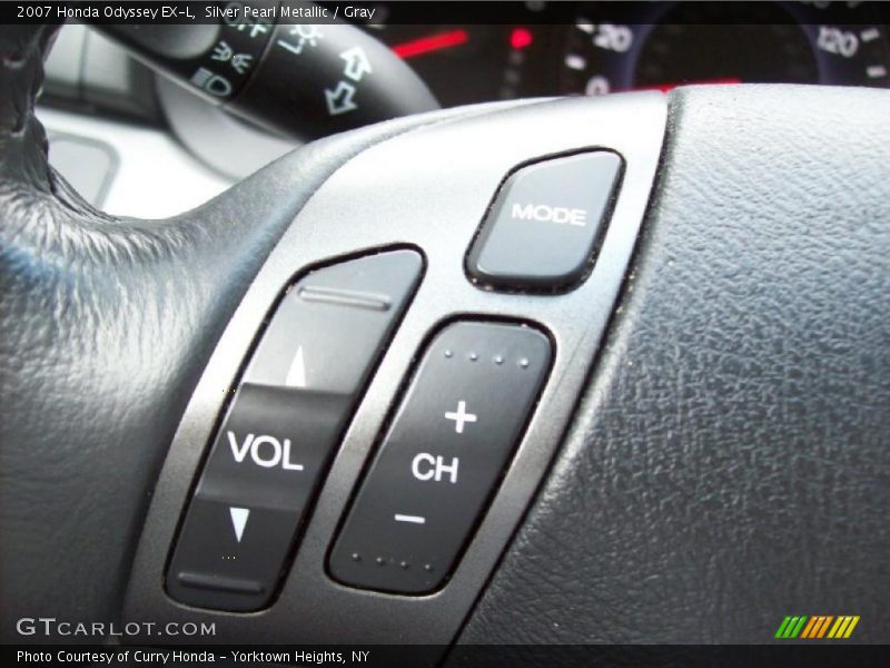 Silver Pearl Metallic / Gray 2007 Honda Odyssey EX-L