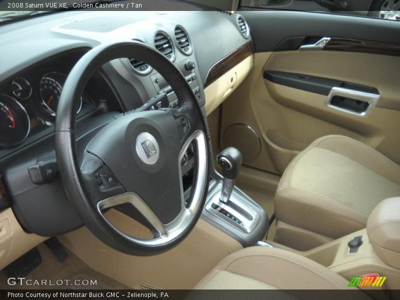 Golden Cashmere / Tan 2008 Saturn VUE XE