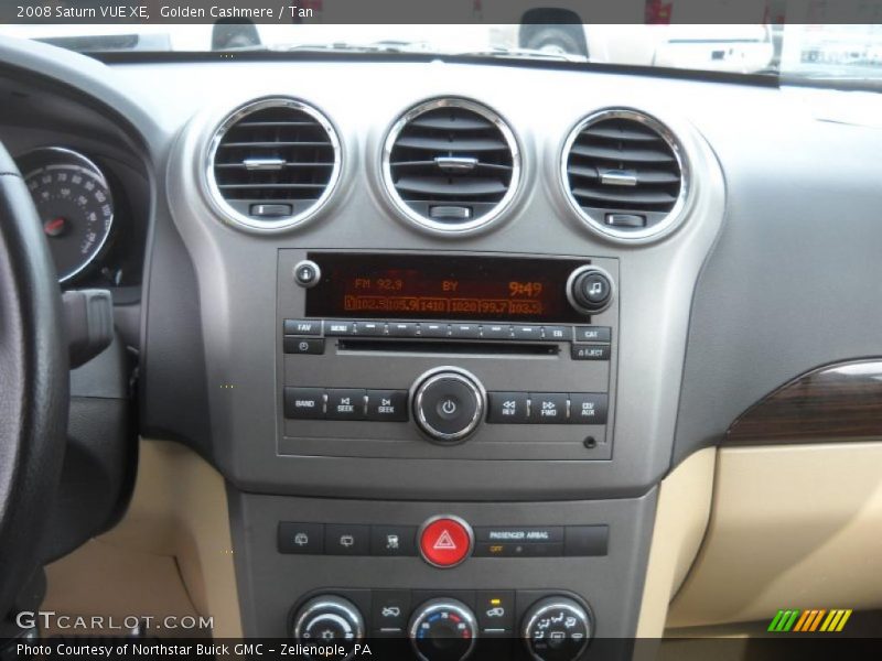 Golden Cashmere / Tan 2008 Saturn VUE XE