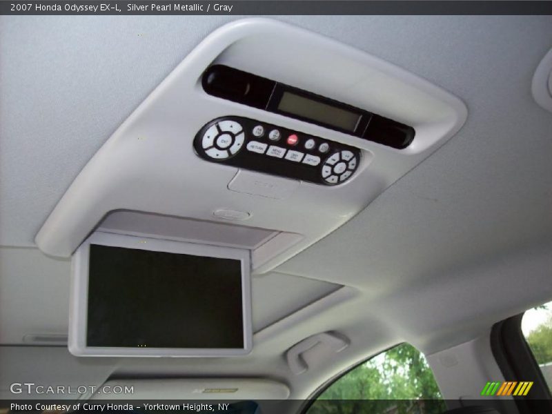 Silver Pearl Metallic / Gray 2007 Honda Odyssey EX-L