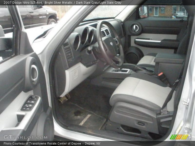 Bright Silver Metallic / Dark Slate Gray/Light Slate Gray 2007 Dodge Nitro SLT 4x4