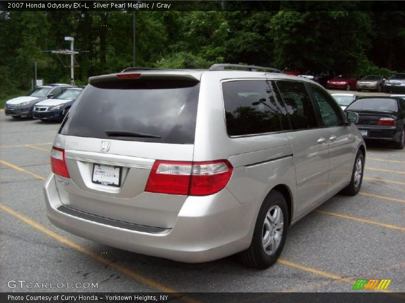 Silver Pearl Metallic / Gray 2007 Honda Odyssey EX-L