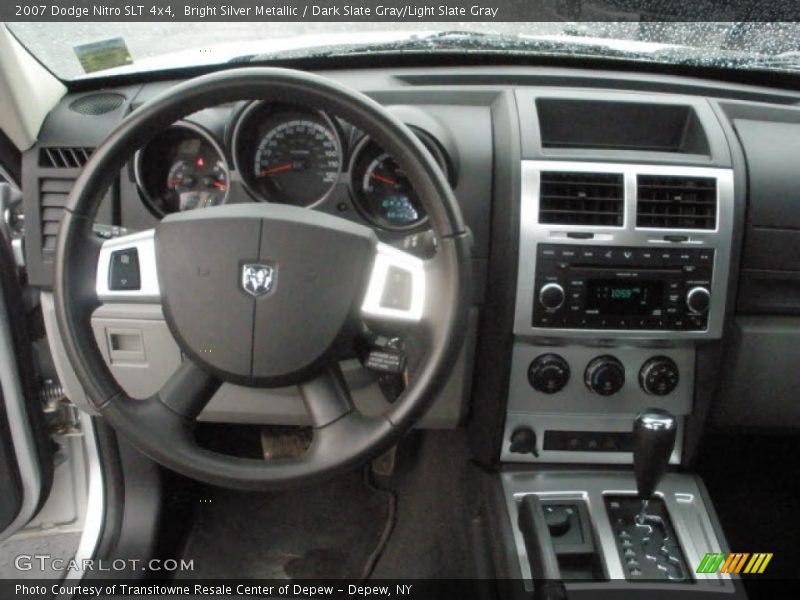 Bright Silver Metallic / Dark Slate Gray/Light Slate Gray 2007 Dodge Nitro SLT 4x4