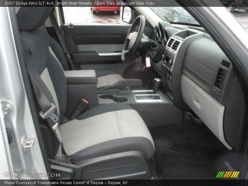 Bright Silver Metallic / Dark Slate Gray/Light Slate Gray 2007 Dodge Nitro SLT 4x4