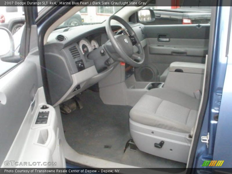 Marine Blue Pearl / Dark Slate Gray/Light Slate Gray 2007 Dodge Durango SLT 4x4