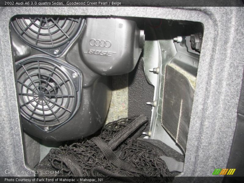 Goodwood Green Pearl / Beige 2002 Audi A6 3.0 quattro Sedan