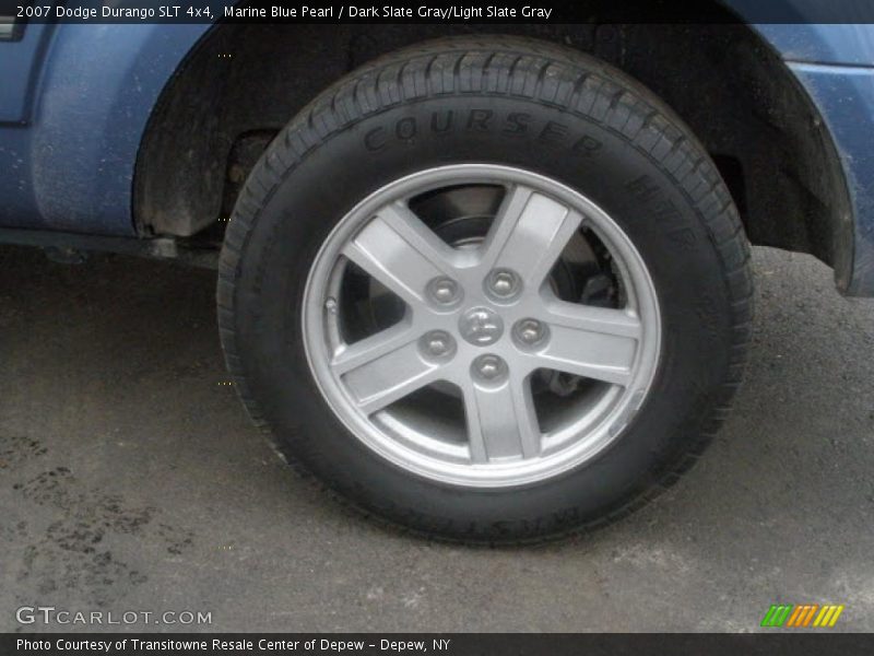 Marine Blue Pearl / Dark Slate Gray/Light Slate Gray 2007 Dodge Durango SLT 4x4