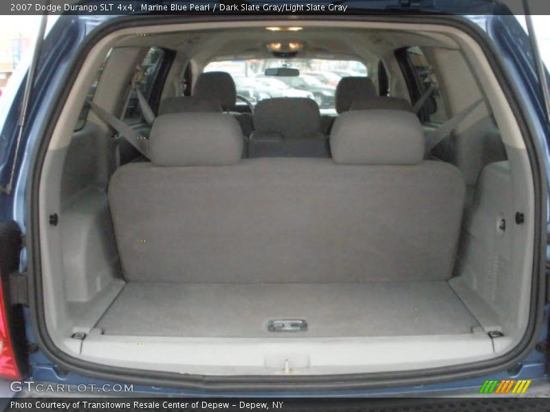 Marine Blue Pearl / Dark Slate Gray/Light Slate Gray 2007 Dodge Durango SLT 4x4