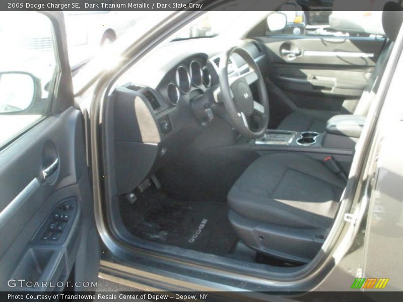 Dark Titanium Metallic / Dark Slate Gray 2009 Dodge Charger SE