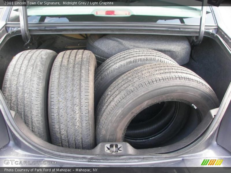 Midnight Grey / Light Graphite 2001 Lincoln Town Car Signature