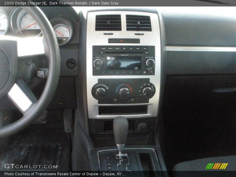 Dark Titanium Metallic / Dark Slate Gray 2009 Dodge Charger SE