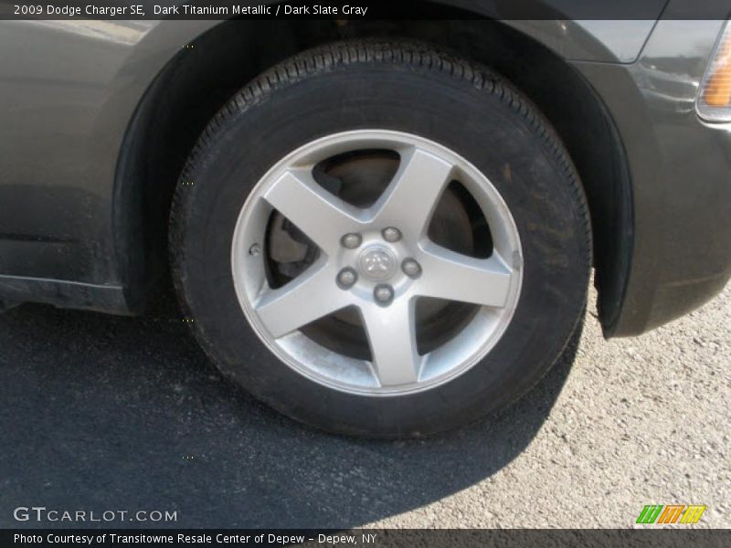 Dark Titanium Metallic / Dark Slate Gray 2009 Dodge Charger SE