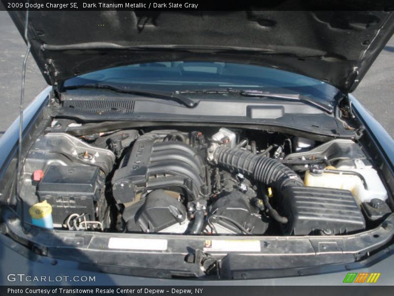 Dark Titanium Metallic / Dark Slate Gray 2009 Dodge Charger SE