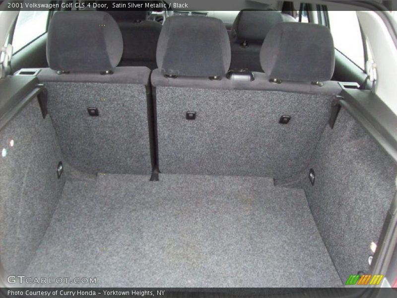 Satin Silver Metallic / Black 2001 Volkswagen Golf GLS 4 Door
