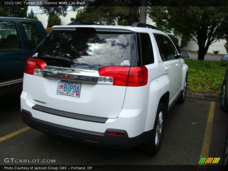 Summit White / Jet Black 2010 GMC Terrain SLE