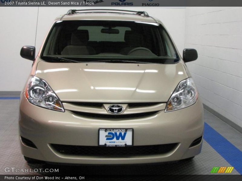 Desert Sand Mica / Taupe 2007 Toyota Sienna LE