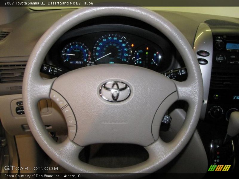 Desert Sand Mica / Taupe 2007 Toyota Sienna LE