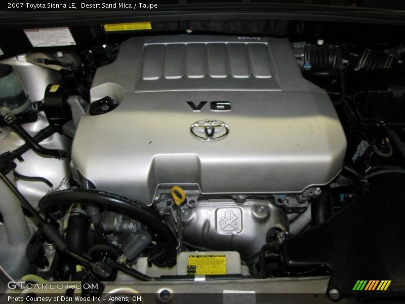 Desert Sand Mica / Taupe 2007 Toyota Sienna LE