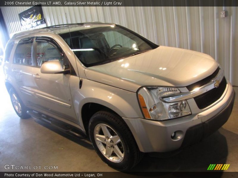 Galaxy Silver Metallic / Light Gray 2006 Chevrolet Equinox LT AWD