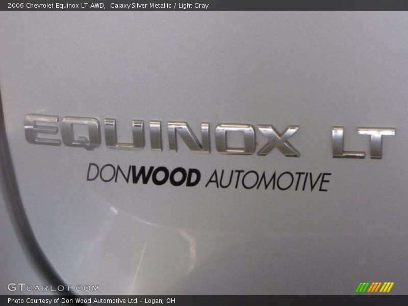 Galaxy Silver Metallic / Light Gray 2006 Chevrolet Equinox LT AWD