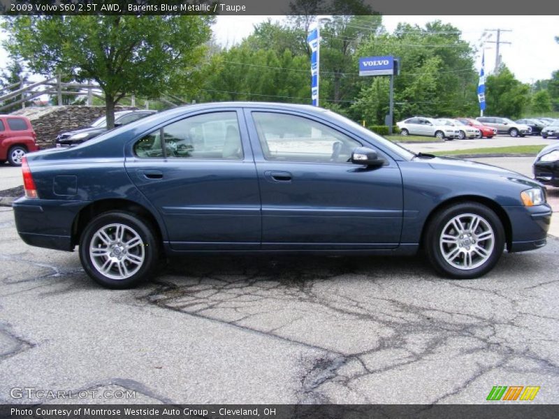 Barents Blue Metallic / Taupe 2009 Volvo S60 2.5T AWD