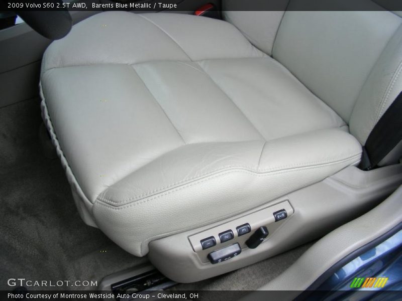 Barents Blue Metallic / Taupe 2009 Volvo S60 2.5T AWD