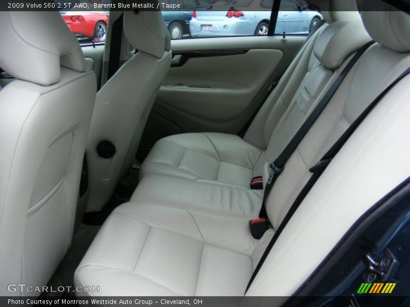 Barents Blue Metallic / Taupe 2009 Volvo S60 2.5T AWD