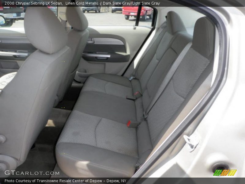 Linen Gold Metallic / Dark Slate Gray/Light Slate Gray 2008 Chrysler Sebring LX Sedan