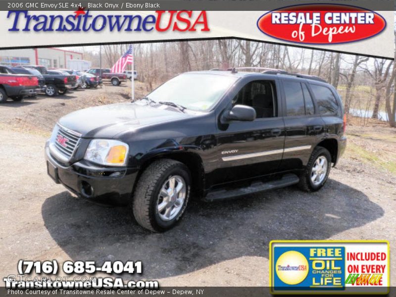 Black Onyx / Ebony Black 2006 GMC Envoy SLE 4x4