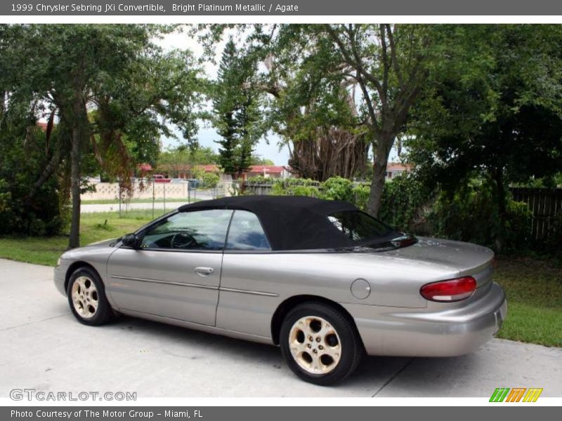 Bright Platinum Metallic / Agate 1999 Chrysler Sebring JXi Convertible