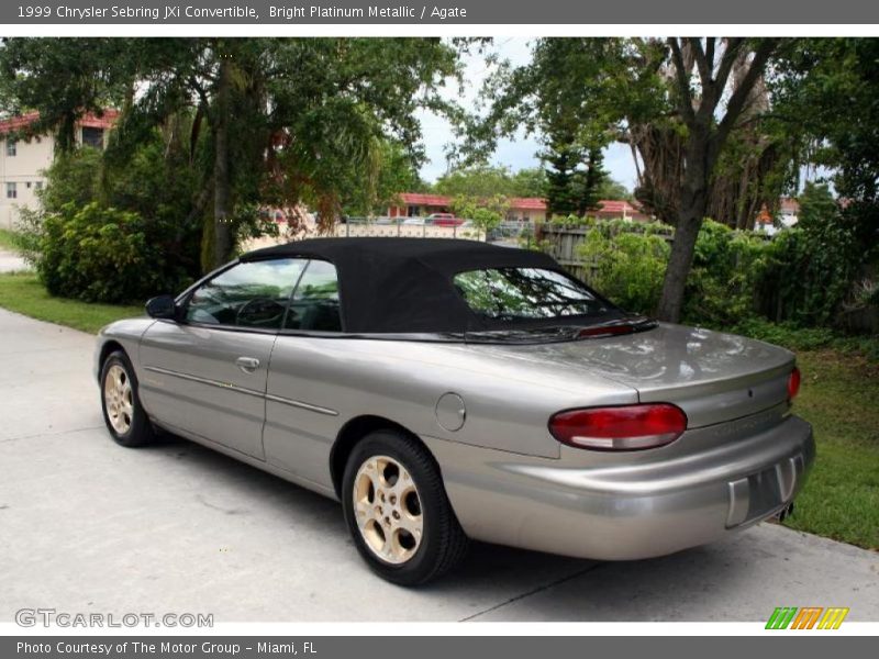Bright Platinum Metallic / Agate 1999 Chrysler Sebring JXi Convertible