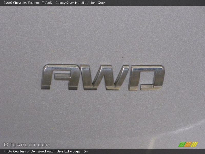 Galaxy Silver Metallic / Light Gray 2006 Chevrolet Equinox LT AWD