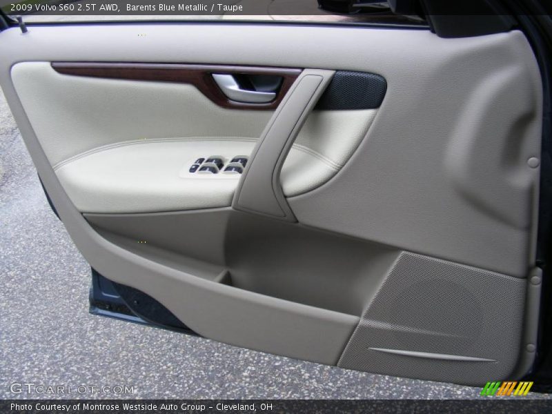 Barents Blue Metallic / Taupe 2009 Volvo S60 2.5T AWD