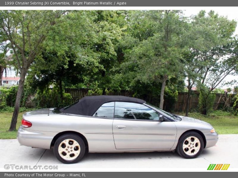 Bright Platinum Metallic / Agate 1999 Chrysler Sebring JXi Convertible