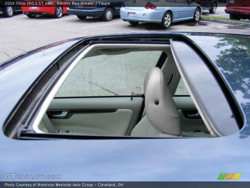 Barents Blue Metallic / Taupe 2009 Volvo S60 2.5T AWD