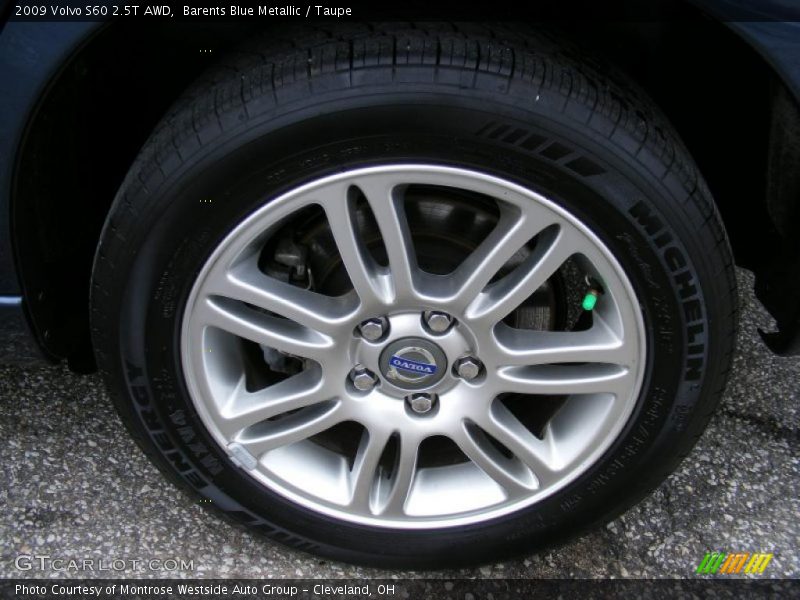 Barents Blue Metallic / Taupe 2009 Volvo S60 2.5T AWD