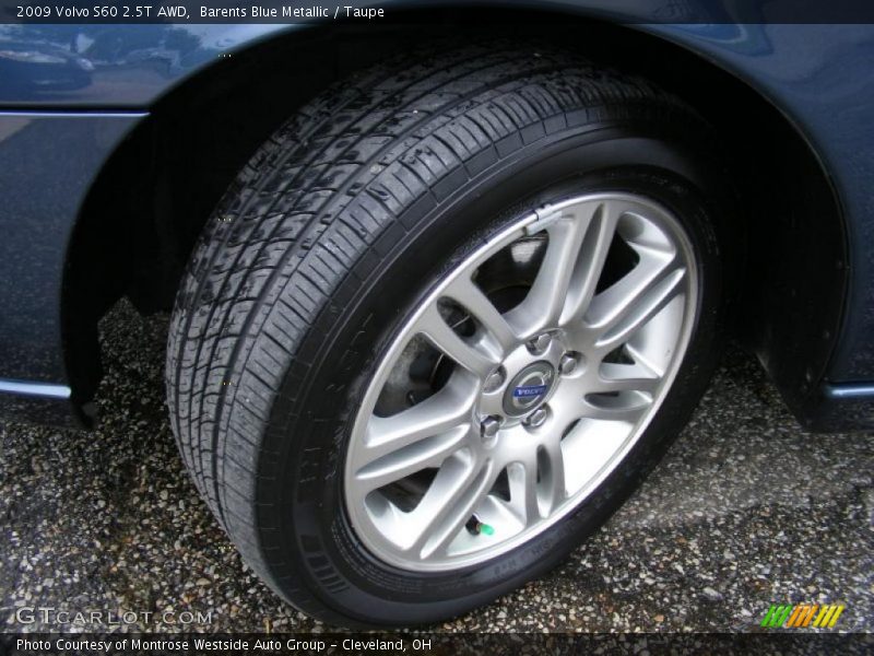 Barents Blue Metallic / Taupe 2009 Volvo S60 2.5T AWD