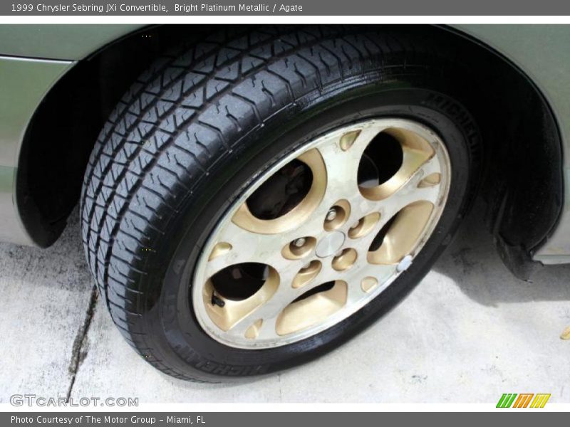 Bright Platinum Metallic / Agate 1999 Chrysler Sebring JXi Convertible