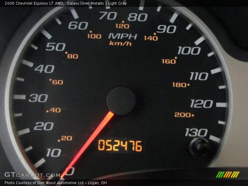 Galaxy Silver Metallic / Light Gray 2006 Chevrolet Equinox LT AWD