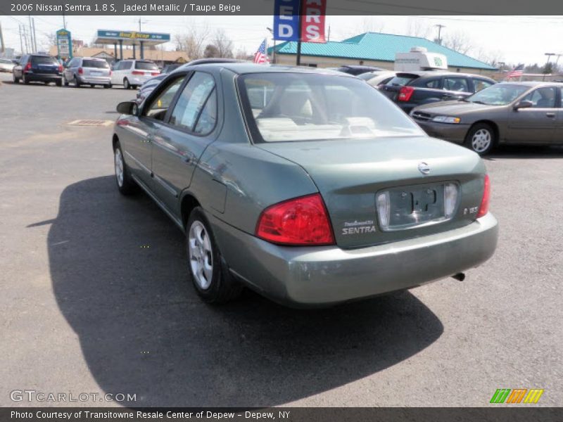 Jaded Metallic / Taupe Beige 2006 Nissan Sentra 1.8 S