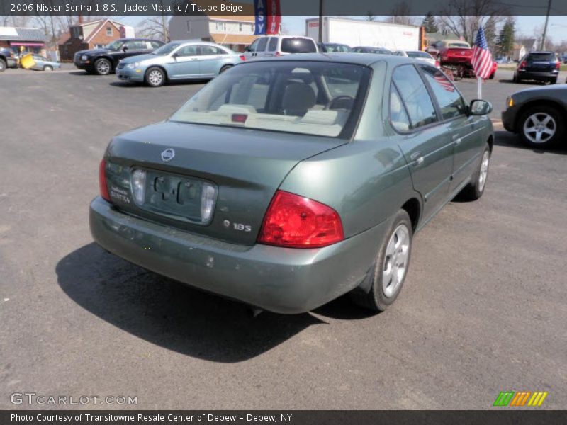 Jaded Metallic / Taupe Beige 2006 Nissan Sentra 1.8 S