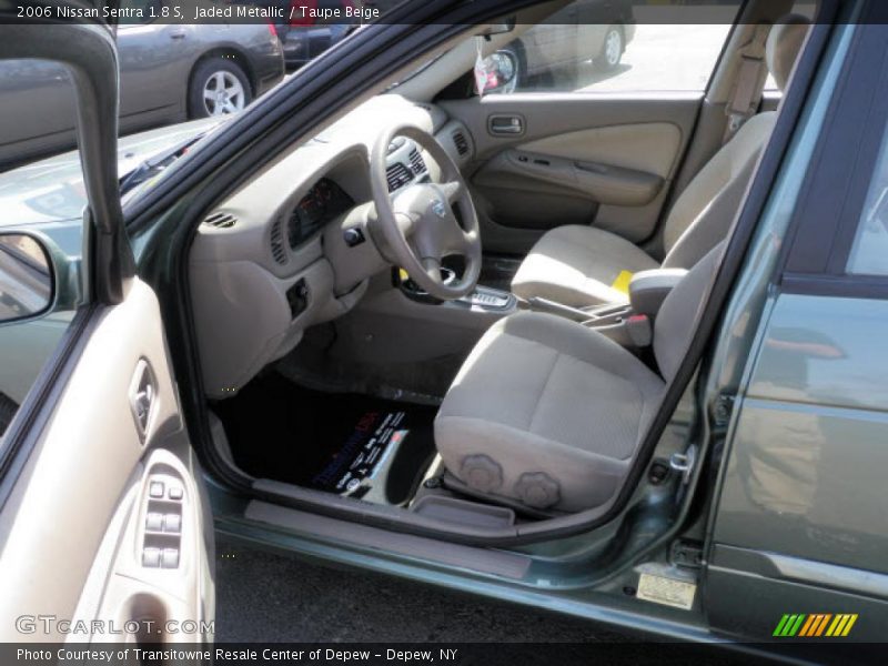 Jaded Metallic / Taupe Beige 2006 Nissan Sentra 1.8 S