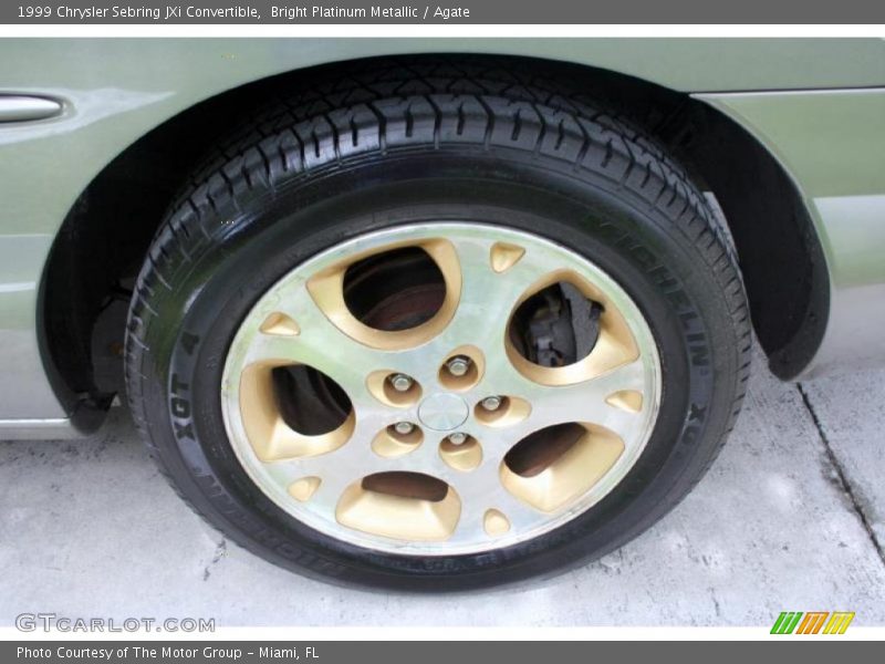 Bright Platinum Metallic / Agate 1999 Chrysler Sebring JXi Convertible