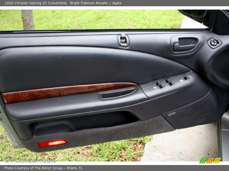 Bright Platinum Metallic / Agate 1999 Chrysler Sebring JXi Convertible