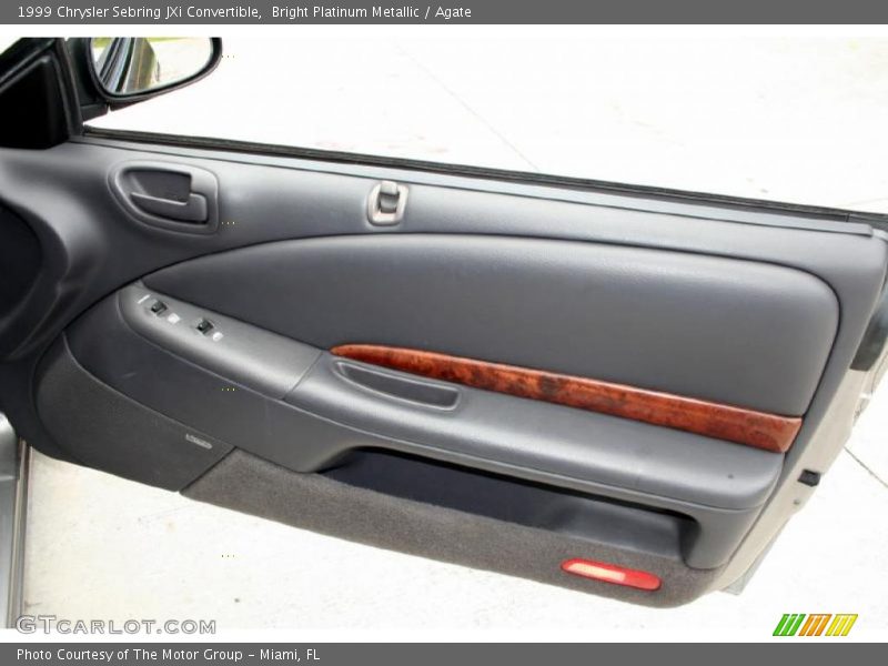 Bright Platinum Metallic / Agate 1999 Chrysler Sebring JXi Convertible