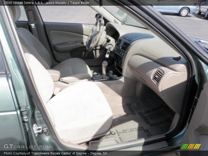 Jaded Metallic / Taupe Beige 2006 Nissan Sentra 1.8 S