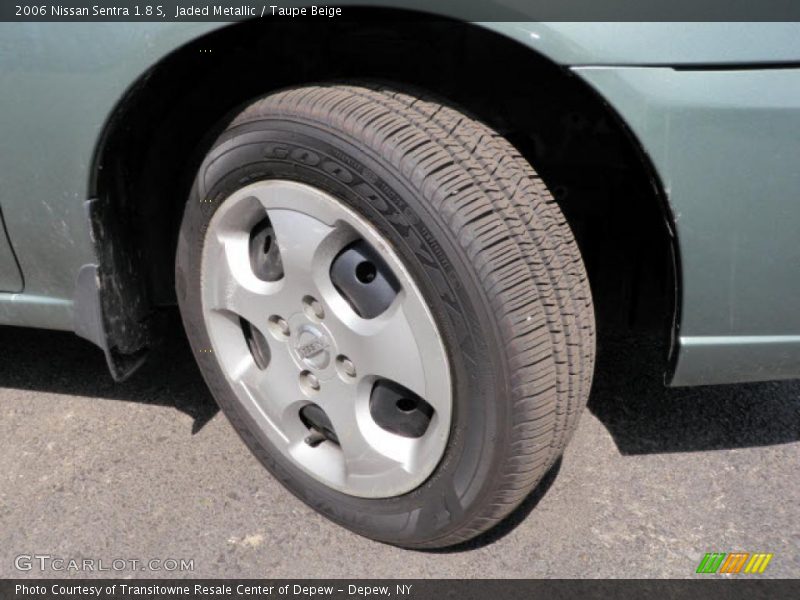 Jaded Metallic / Taupe Beige 2006 Nissan Sentra 1.8 S